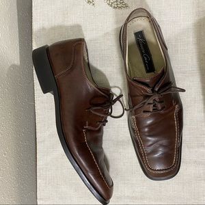 Kenneth Cole Oxfords Shoes Brown Softest Leather Men comfort Shoes size …
